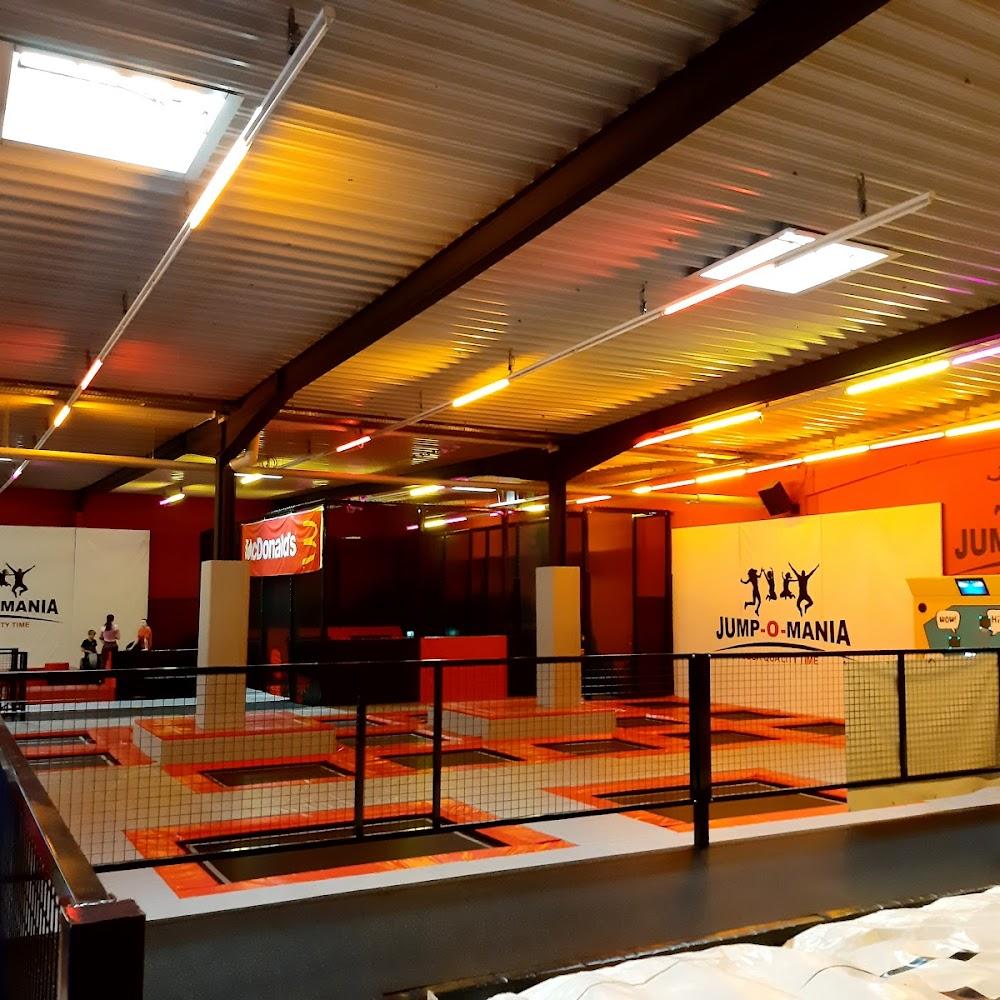 Indoor trampoline park, Jump-O-Mania.